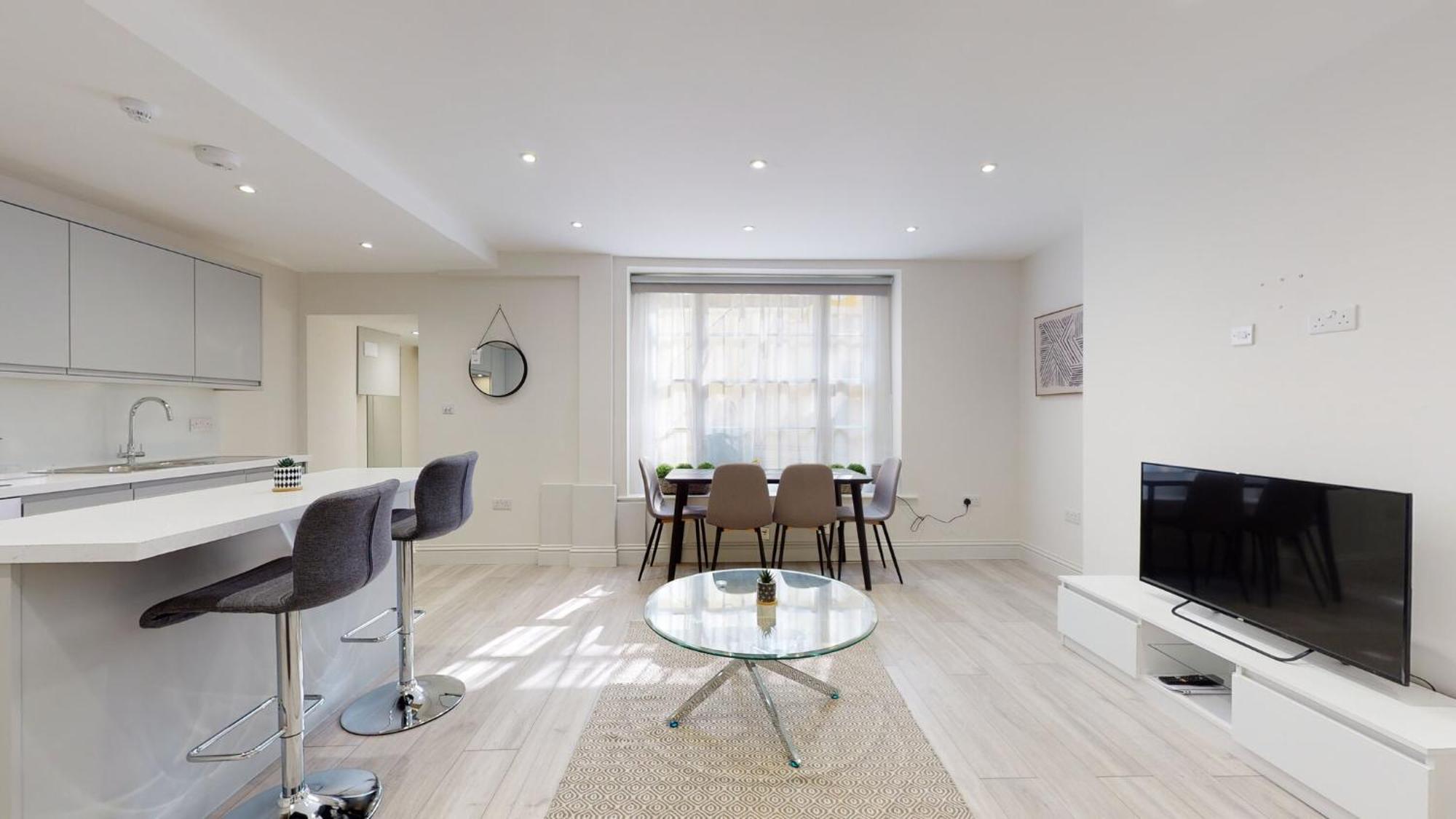Chic Apartment By Hyde Park Londýn Exteriér fotografie