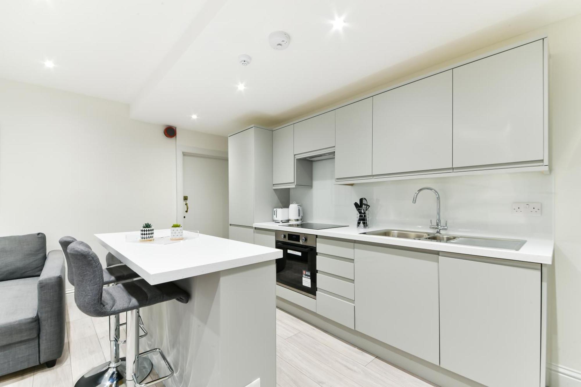 Chic Apartment By Hyde Park Londýn Exteriér fotografie