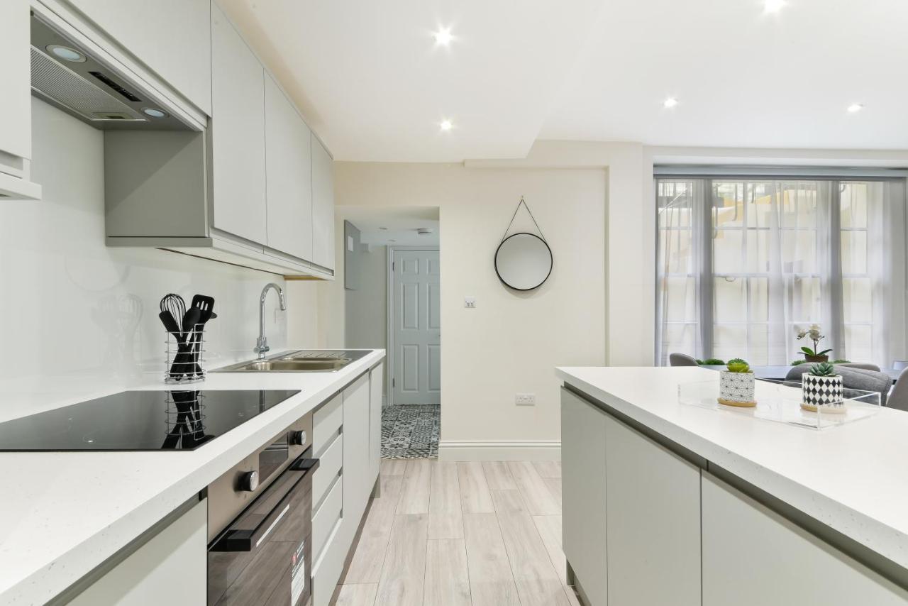 Chic Apartment By Hyde Park Londýn Exteriér fotografie